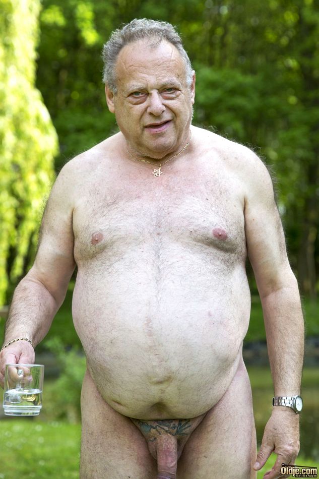 Fat Grandpa Naked
